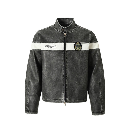 Chaqueta de Cuero para Motociclismo de Alta Rendimiento