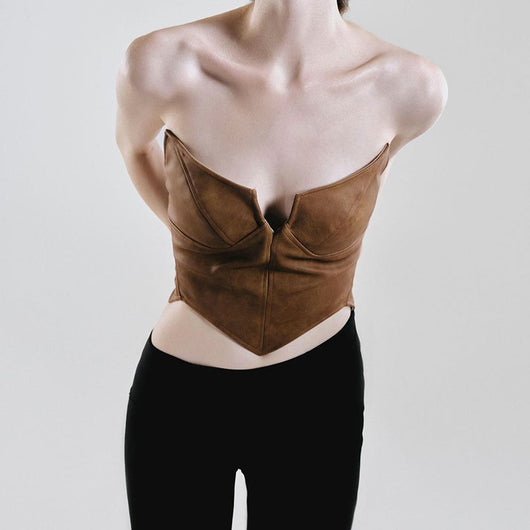 Chaleco Casual sin Mangas con Cierre y Escote Asimétrico para Mujer - Image 13