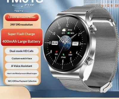 Reloj Inteligente con Llamadas Bluetooth, Monitoreo de Salud y Contador de Pasos - Image 6
