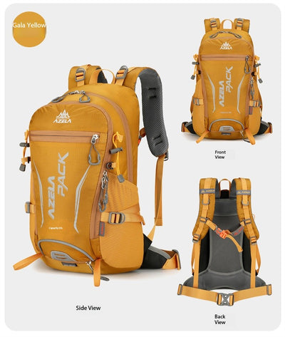 Mochila de Senderismo AZELA 30L Naranja - Resistente para Trekking y Montañismo - Image 45