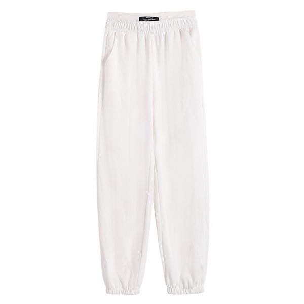 Pantalones Deportivos Cintura Alta Slim Fit para Mujer