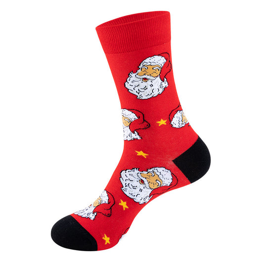 Medias Navideñas con Diseño de Papá Noel y Muñeco de Nieve - Image 30