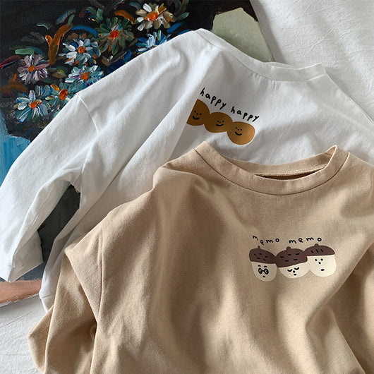 Blusa Holgada de Algodón para Niños - Image 9