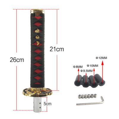 Perilla Samurái JDM 200-260mm - Estilo Automotriz Japonés - Image 4