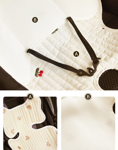 Funda de Asiento para Cochecito en Algodón Transpirable con Bordado - Image 19