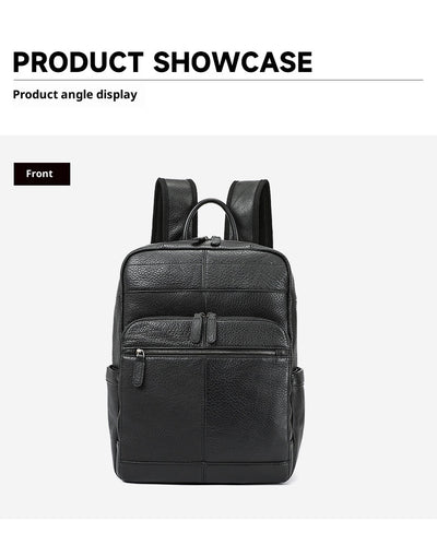 Mochila de Cuero Genuino Premium para Viajes y Uso Diario - Image 15
