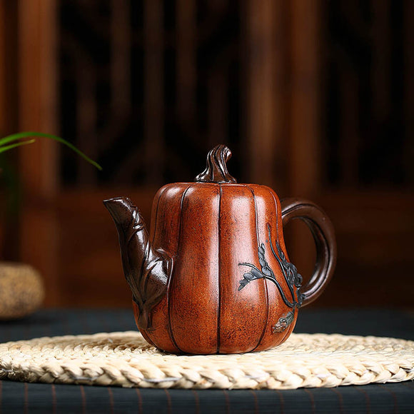 Juego de Té Yixing Consignación - Tetera de Barro Púrpura Auténtica