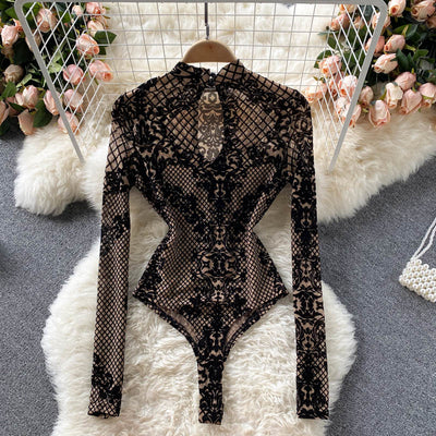 Camiseta Mesh Manga Larga para Mujer - Ajuste Perfecto - Image 6