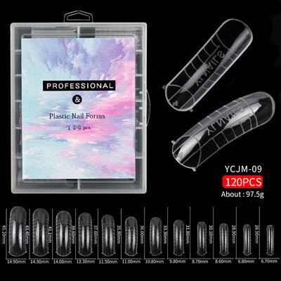 Molde de Cristal para Extensiones de Uñas sin Soporte de Papel - Image 25