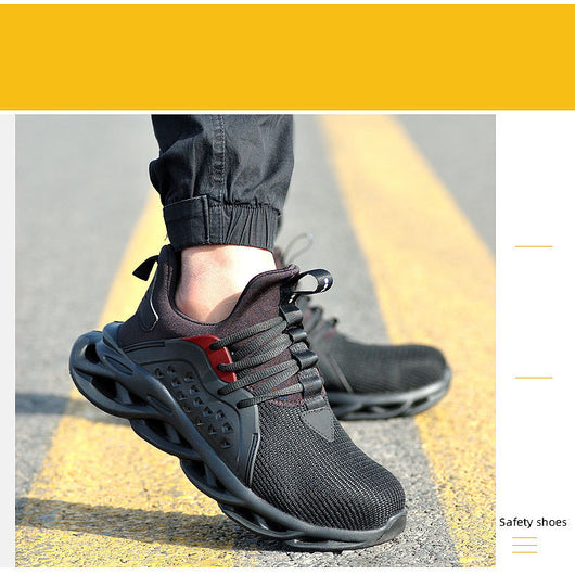 Zapatos Deportivos Profesionales con Tejido Respirable - Protección y Comodidad - Image 5