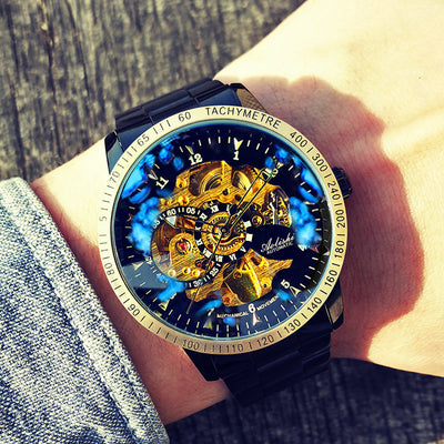 Reloj Mecánico Automático Hueco para Hombre Resistente al Agua - Image 2