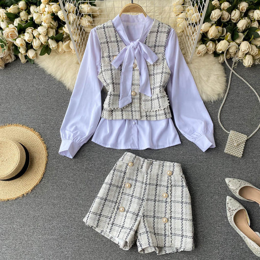 Chaleco Blazer Retro para Mujer - Traje Elegante de Temperamento - Image 3