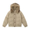 Parka de Algodón para Hombre con Capucha y Cuello de Piel