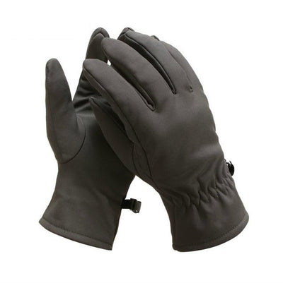 Guantes Tácticos de Cuero de Tiburón Camuflaje Resistentes al Viento - Image 8