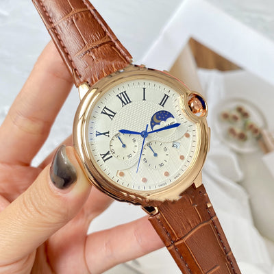 Reloj de Negocios Casual con Calendario y Tres Agujas - Image 12