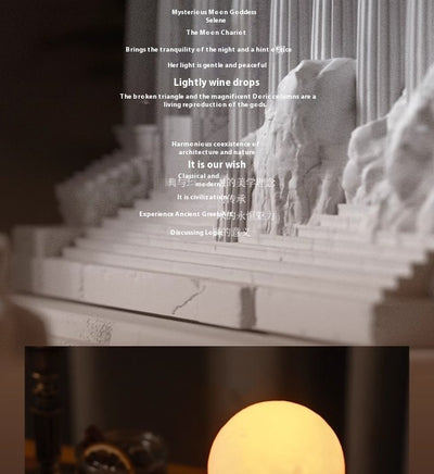 Lámpara Aromática de Yeso Decorativa para Mesita de Noche - Image 15