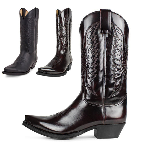 Botas Vaqueras Puntiagudas Bordadas para Hombre y Mujer - Estilo Occidental - Image 3