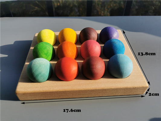 Juego de Bolas en Pista de Madera - Juguete Educativo Inteligente - Image 2