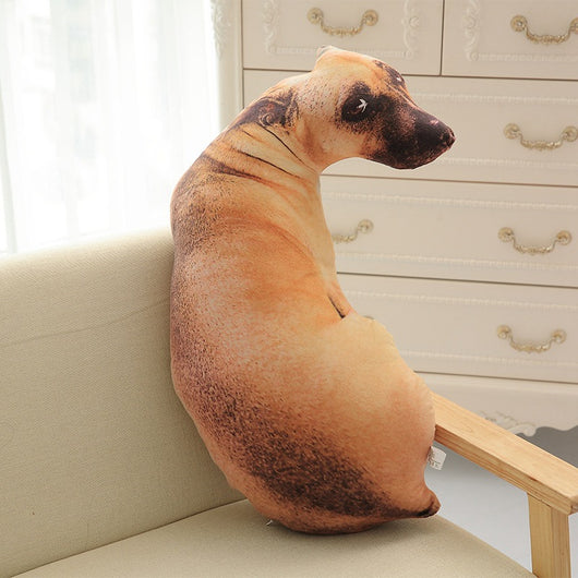 Cojín Decorativo 3D con Estampado de Perro - Almohada Divertida y Peluche de Regalo - Image 8