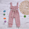 Jumpsuit de Algodón Puro con Rayas