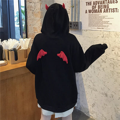 Sudadera Diablilla Polar de Felpa - Image 2