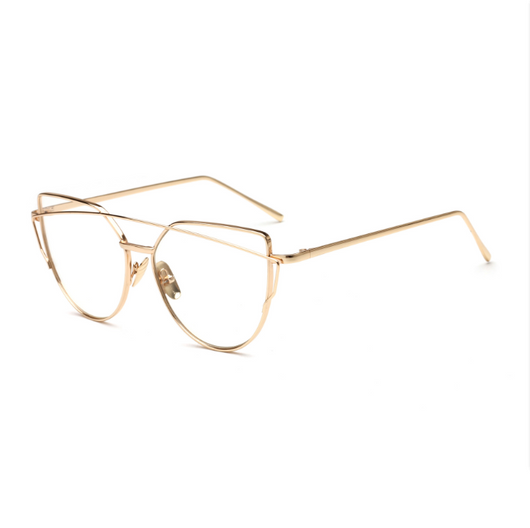 Gafas de Sol Vintage Doradas para Mujer - Image 8