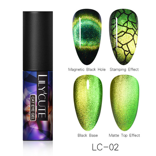Esmalte de Uñas Cat Eye Mágico Efecto Ojo de Gato - Image 5