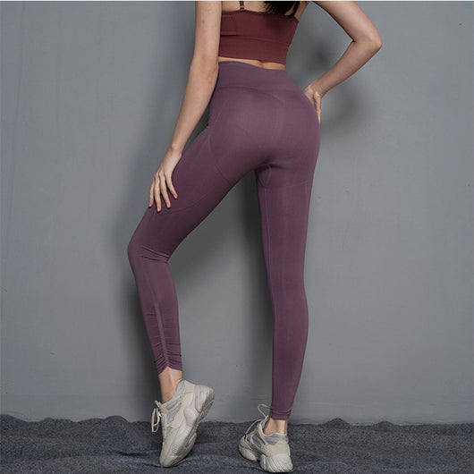Pantalones Deportivos Cintura Alta Melocotón - Image 6