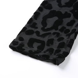 Body de Malla Leopardo Negro - Image 8
