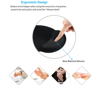 Reposamuñecas Ergonómico con Gel Antideslizante - Image 4