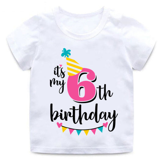 Playera Infantil con Número de Cumpleaños - Image 2