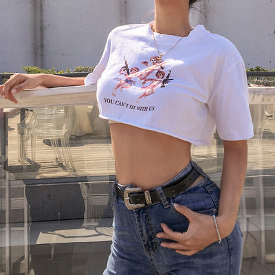 Playera Cupid Estampada Manga Corta - Image 9