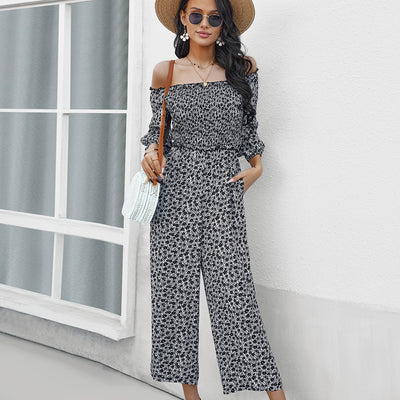 Jumpsuit Palazzo Asimétrico con Estampado - Image 8