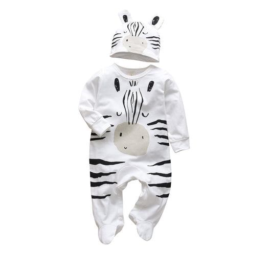 Mameluco Bebé Estampado Panda Primavera Otoño - Image 3