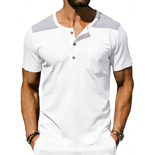 Camiseta Holgada Transpirable de Manga Corta para Hombre - Image 2