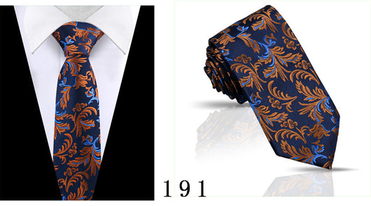Corbata Casual Ejecutiva de Poliéster Jacquard para Hombre - Image 73