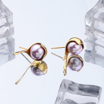 Aretes de Plata Pura con Estilo Contemporáneo - Image 10
