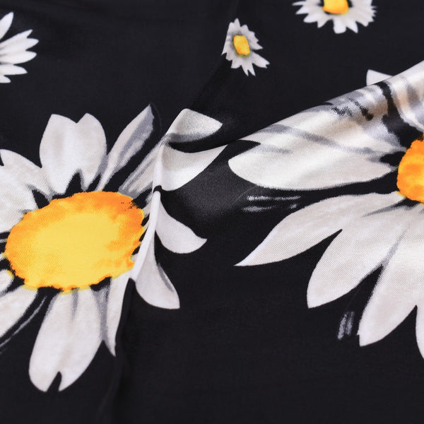 Toalla Decorativa de Seda Satinada Primavera
