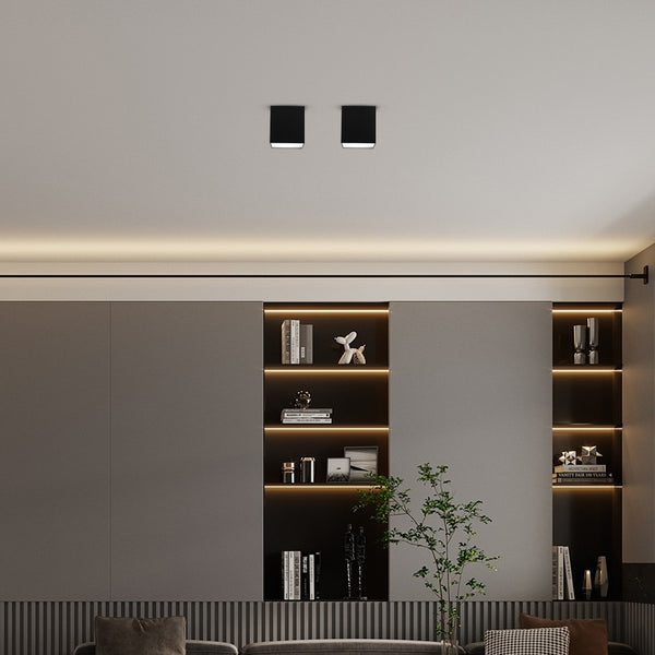 Downlight Empotrable Cuadrado LED sin Perforación para Techo