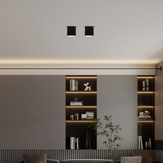 Downlight Empotrable Cuadrado LED sin Perforación para Techo