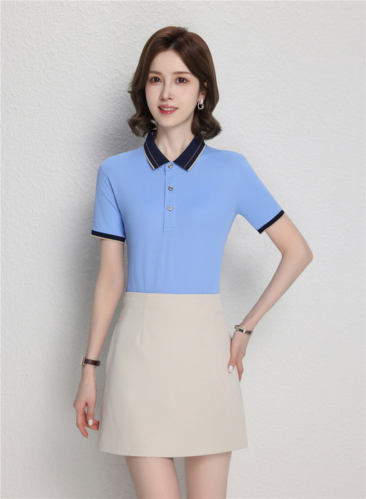 Polo Mercerizado Ice Ion con Cuello a Juego para Hombre y Mujer - Image 18