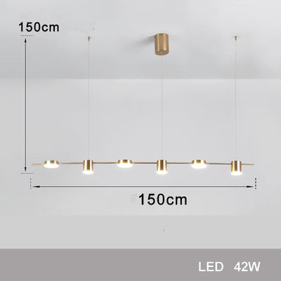 Lámpara Colgante LED Minimalista de Diseño Contemporáneo - Image 10