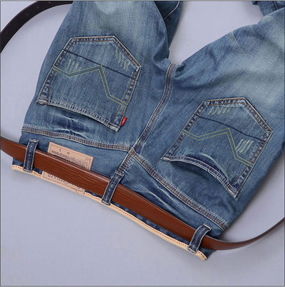 Jeans Rectos Holgados Tendencia Juvenil Marca Casual Ajustado - Image 11