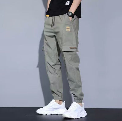 Pantalones Harem Deportivos Sueltos para Hombre - Cintura Ajustable Tendencia - Image 5