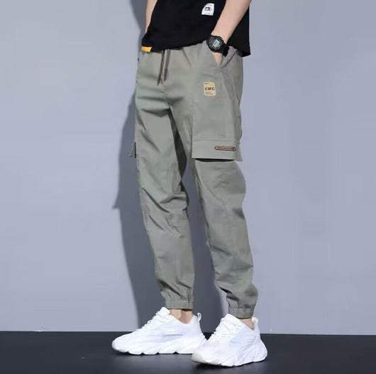 Pantalones Harem Deportivos Sueltos para Hombre - Cintura Ajustable Tendencia - Image 5