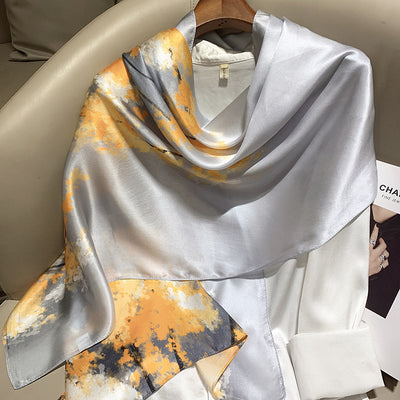 Pañuelo de Seda Hangzhou Premium Largo - Image 19