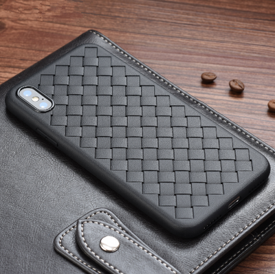 Funda Tejida de Lujo con Patrón Geométrico - Image 4