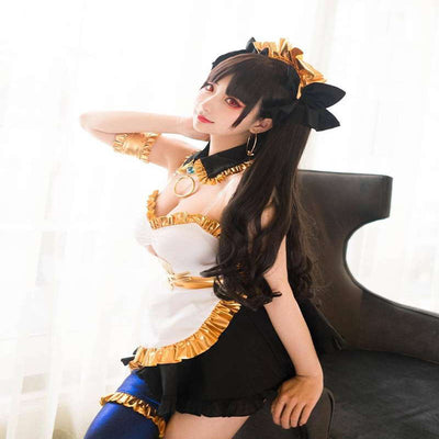 Peluca Cosplay Rin Tosaka - Cabello Sintético Premium - Image 5