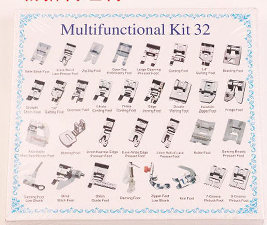 Set Completo de Prensatelas para Máquina de Coser Doméstica