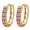 Aretes con Cristal Zirconia Diamante - Brillo Eterno